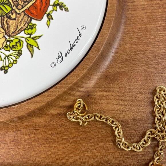 Vintage Goodwood Cheese Board Platter With Ceramic Cups & Knife - Picture 5 of 16